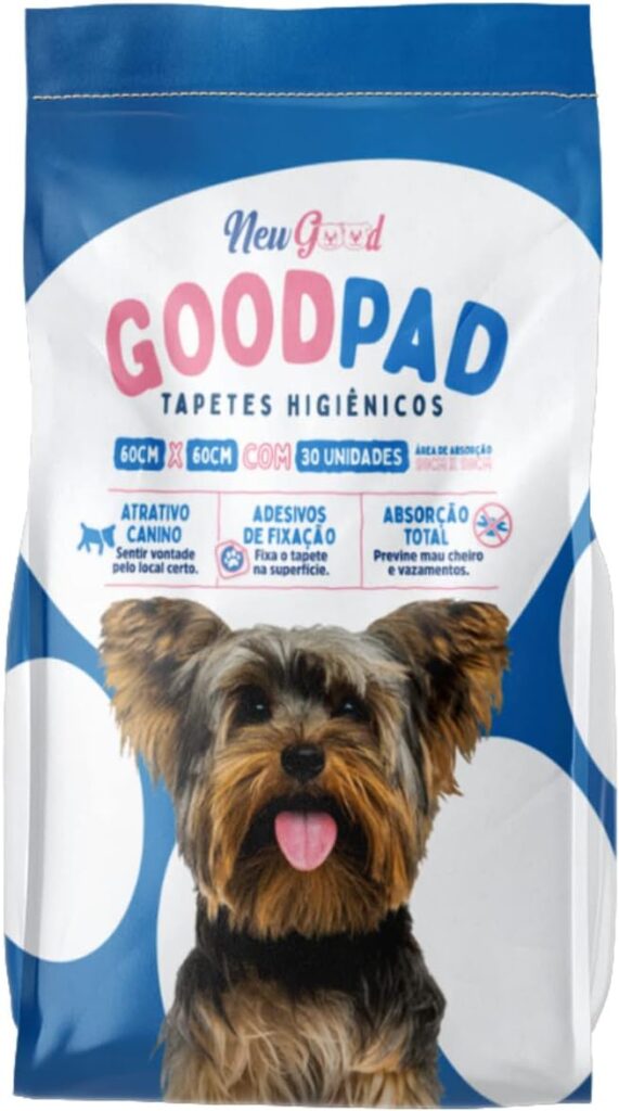 Tapete Higiênico para Cães Good Pad 60cmx60cm 30 Unidades