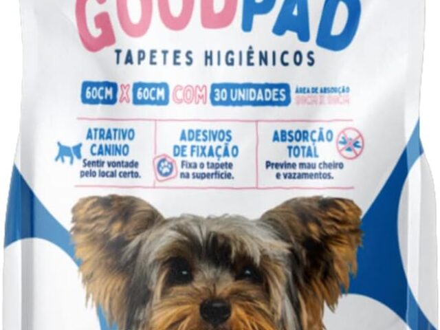 Tapete Higiênico para Cães Good Pad 60cmx60cm 30 Unidades