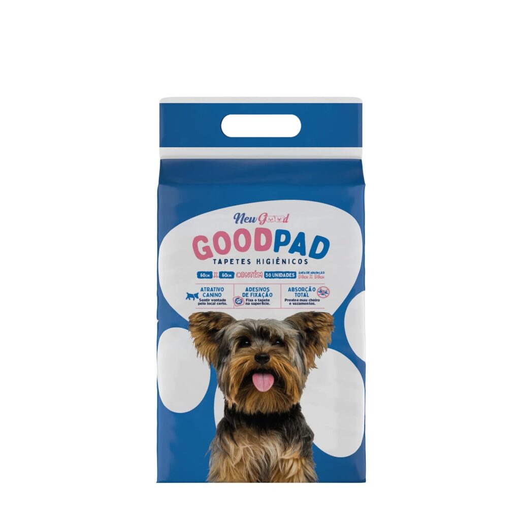 Tapete Higiênico para Cães Good Pad 60cmx60cm 50 Unidades