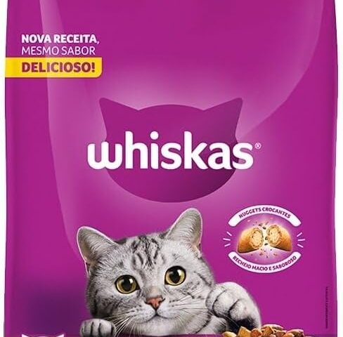 WHISKAS Ração Carne Gatos Adultos 2,7 kg