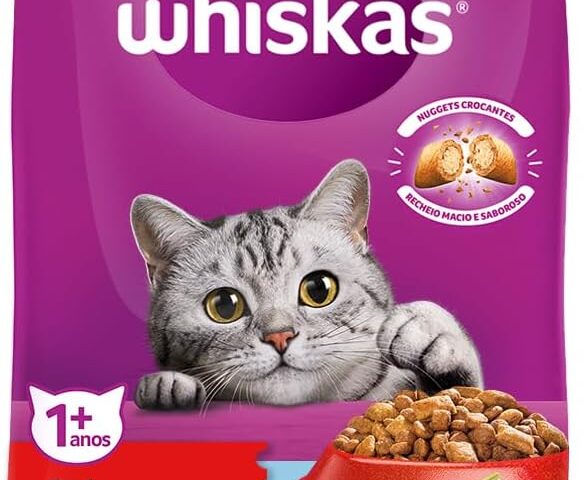 WHISKAS Ração Carne Gatos Adultos Castrados 2,7 kg