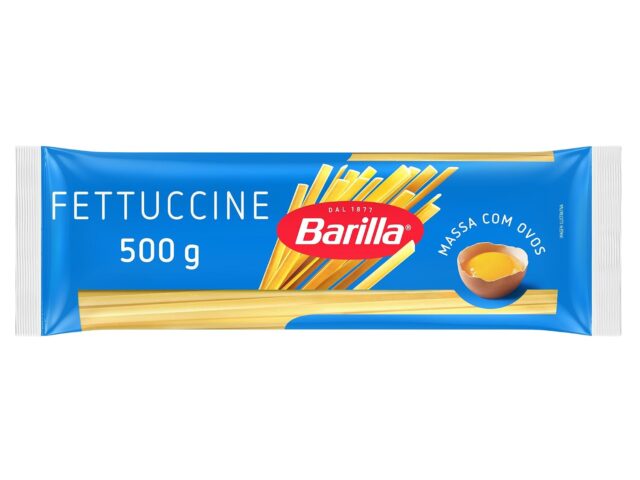 Barilla Fettuccine - Macarrão com Ovos, 500g