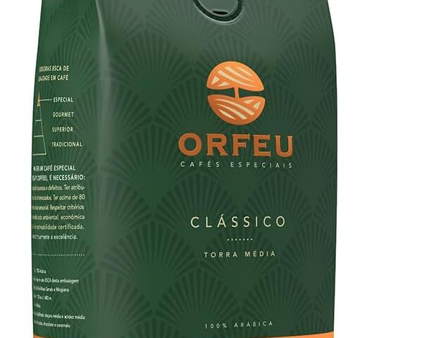 Café Orfeu Clássico em Grãos 1kg
