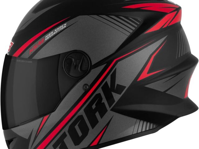 CAPACETE FECHADO PRO TORK R8 VERMELHO TAM. 58 VIS. FUMÊ