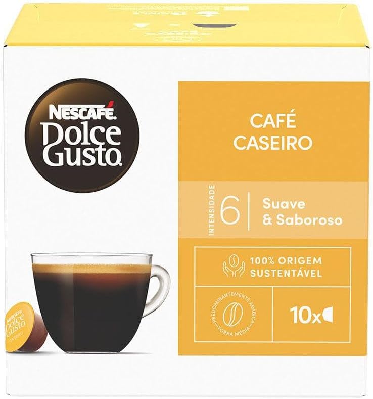 Dolce Gusto Café Caseiro 10 Cápsulas