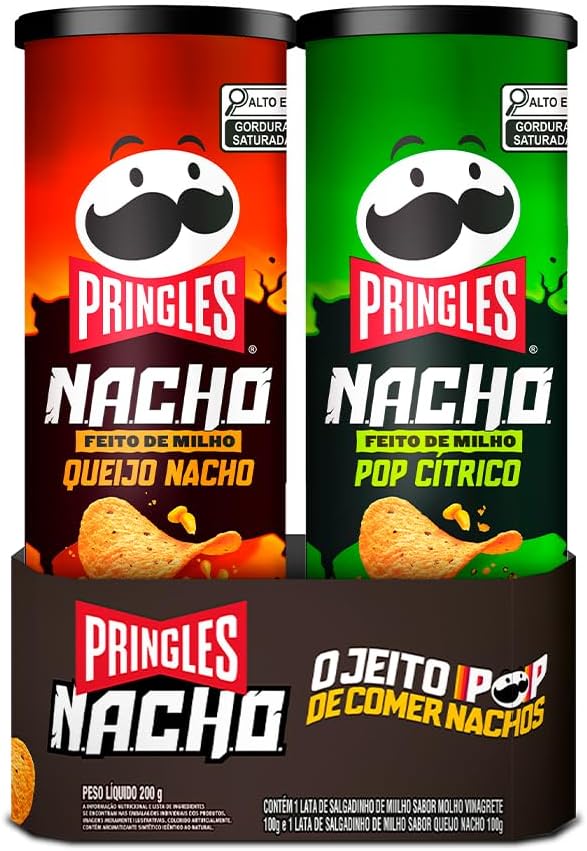 DuoPack Pringles Nacho 200g