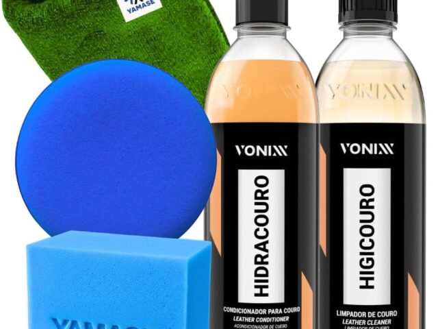 Kit Limpeza e Hidratação de Couro Hidracouro Higicouro Vonixx