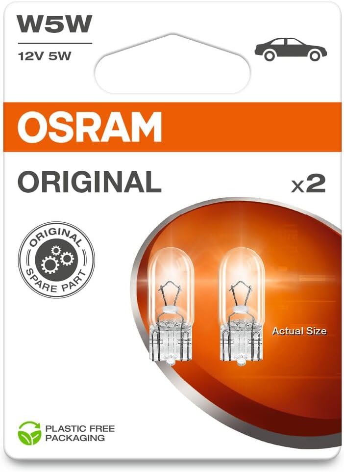 Lâmpada Osram Standard 2825 W5 - Original