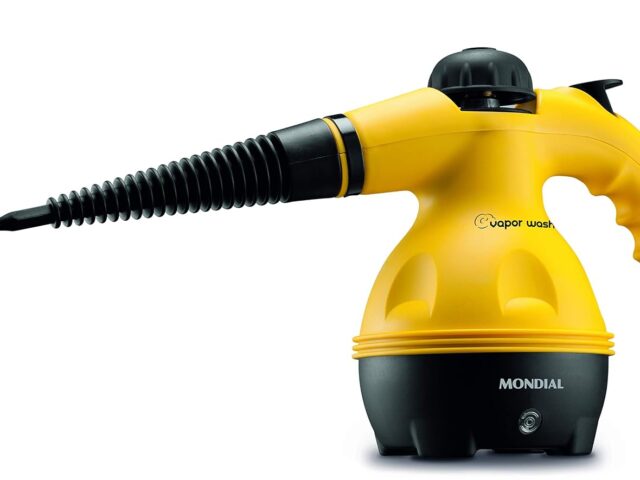MONDIAL Higienizador Vapor Wash, Amarelo/Preto, 1000W, 110V - HG-01