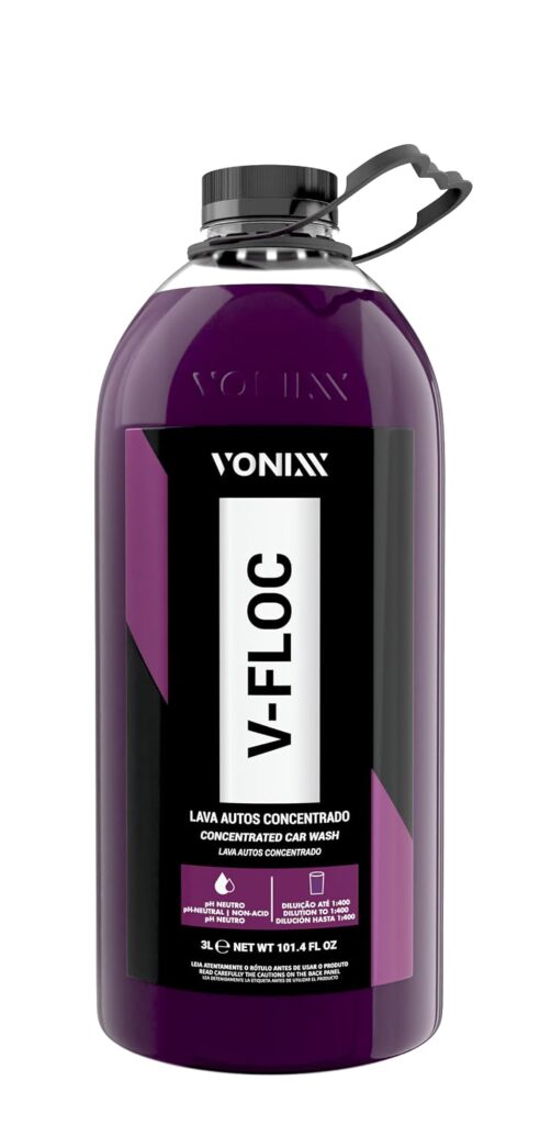 vonixx Shampoo Automotivo Concentrado 1:400 V-floc 3 Litros