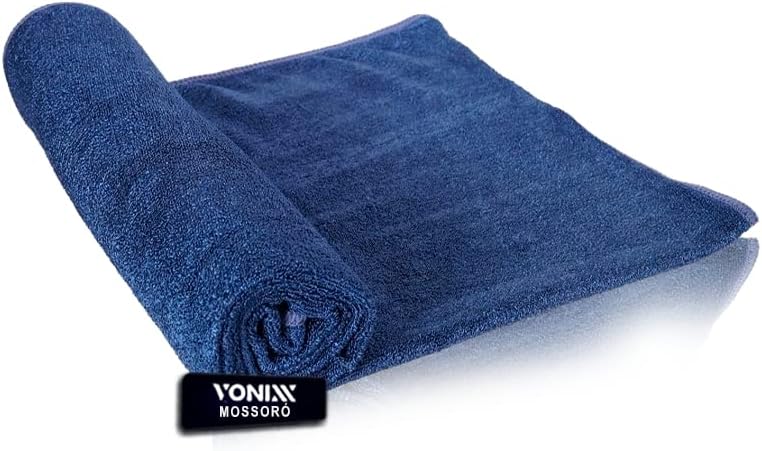 vonixx Toalha de Microfibra para Secagem 50 x 90cm 350GSM 80% Poliéster 20% Poliamida